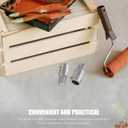 Garneck Aluminum Alloy American Threaded Connection Parts for Extension Poles Compatible with Wood and Metal Rods 2.55 X 1.02 Inches Industrial Fastener Hardware