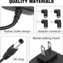 Charger for Shark Vacmop & Ultra Cyclone Pet Pro Cordless Vacuum, 13.3V Compatible with Shark VM200 VC200 UM200 UM205 VC205 CH950 CH951 CH955, 10.8V Li-ion Battery Cordless Vacuum Replacement Adapter