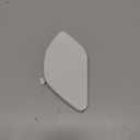 ACROPIX Car Tow Hook Eye Hole Cover Cap Compatible for BMW X1 XDrive28i 2.0L L4 - Gas 2016, Durable Plastic White Front Right Bumper Car Parts