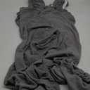 NORTHERN BROTHERS Dining Chair Covers Set of 4, Stretch Parson Chair Covers, Slipcovers, Light Grey