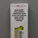LifeSupplyUSA HEPA Filter Replacement Compatible with Alen TF50-Carbon HEPA-Fresh Paralda Air Purifier
