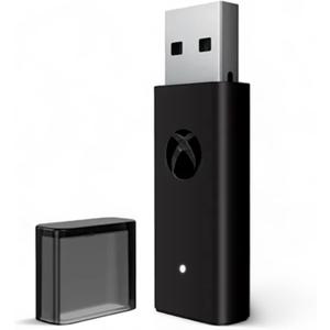 PEGLY Wireless Adapter with Original IC Chip Compatible with Xbox One Controller for PC Windows 10 11
