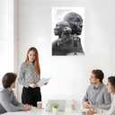 2 x Canvas Vintage Art Poster,Legends Poster,basketball posters,sports posters(Color:Unframed3,Size:12x18inch(30x45cm)) (18L" x 12W")