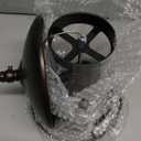 Metal Roof Bird Feeder - Chew Proof for Outdoor Hanging Wild Bird Seeds. Bronze (1.7lb)