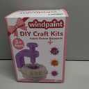 windpaint Fabric Flower Bouquets Toys, Christmas Gifts DIY Craft Kits Toys for Kids, Arts & Crafts for Girls 3 4 5 6 7 8 9 10 Years Old Toddler, Educational Learning Preschool Birthday Gifts(Purple)