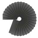 30-Sheet 320 Grit Wet Dry Sandpaper, 9 x 3-2/3 Inch Sand Paper Silicon Carbide Abrasive Sanding Sheets for Woodworking, Automotive and DIY Projects