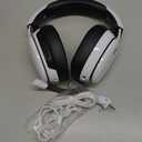 Gtheos 2.4GHz Wireless Gaming Headset for PS5, PS4 Fortnite & Call of Duty/FPS Gamers, PC, Nintendo Switch, Bluetooth 5.3 Gaming Headphones with Noise Canceling Mic, Stereo Sound, 40+Hr Battery -White