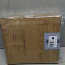 Wisuce Essentials Bamboo Desk Organizer Mail Holder Countertop Letter Tray File Organizer for Desk Letter Sorter Paper File Storage for School Home Office Supplies (Large, White)