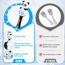 Bubble Wands for Kids Ages 4-8 Years Old: Light Up Bubble Machine Bubble Wand for Parties Outside Toys for Toddlers 3-5 Automatic Bubble Machine Rechargeable Gifts for 3 + Year Old Girl Boy