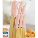 Farberware softgrip 14 piece cutlery set pink