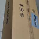 Brushed Nickel Pendant Light 11.8'' Wide 23.6'' High Modern Glass Pendant Light for Dining Room, Kitchen Island Adjustable Height