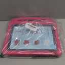 Case for Samsung Galaxy Tab S10 Lite/S10 FE/S9 FE (10.9''), Kids EVA Protective Cover with Stand Handle, Pink (Rosered)