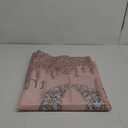 60th Birthday Door Banner Decorations for Women, Pink Rose Gold Happy 60th Birthday Door Cover Backdrop Party Supplies, Large Sixty Year Old Birthday Poster Sign Decor (Pink Rose Gold 60th)