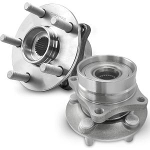 Pair 513265 Front Wheel Bearing Hub Assembly Compatible with Toyota Prius 1.5L 2004 2005 2006 2007 2008 2009 Hub Bearing, 5 Lug
