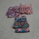 CuteBone Female Dog Diapers with Skirts 3 Pack Reusable Puppy Dresses Pants for Heat Cycle Period QBD11M