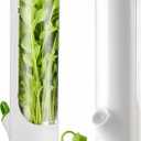 Herb Saver for Refrigerator, Fresh Herb Keeper, Herb Saver Pod Containers, Herb Fresh Keeper for Refrigerator,Herb Storage for Cilantro,Parsley, Asparagus,Keeps Vegetables Fresh for 2-3 Week (1PCS)