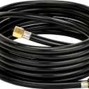 only fire 18Ft Propane Propane Hose Extension with Both 3/8" Female Flare, Flexible Hose Assembly for Most Gas Grill, RV, Heater, Generator, and Fire Pit Table