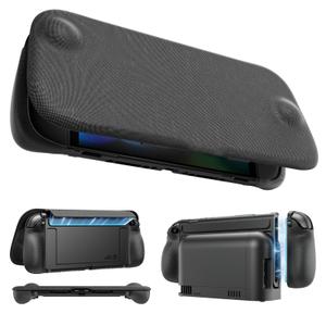 JSAUX Split Every Day Case for Switch 2, Slim Magnetic Detachable Front Cover, Dockable Design, Ergonomic Non Slip Grip, Travel Ready with Adjustable Stand, Shock Absorption & Anti Scratch – PC0123C