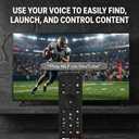 Voice Remote Replacement for Sony Smart TV Control:Comptible for 2019-2025 Sony Bravia OLED LED 4K 8K UHD,for Android Google TV with Shortcuts YouTube and Disney+ etc.