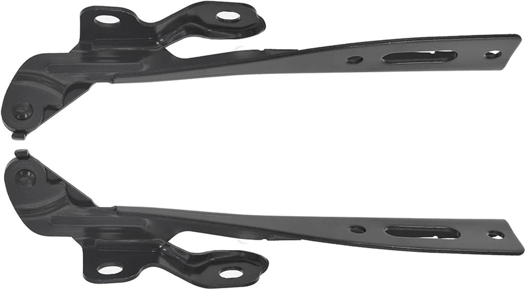 WFLNHB Set of 2 Passenger and Driver Side Black Hood Hinges Replacement for Honda Accord 2013 2014 2015 2016 2017 HO1236133 HO1236134