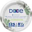 Dixie FBA_DXEUX9WSPK UX9WSPK, Table Ware Plates, Heavy Weight, 8-1/2, 125/PK, Pathways/White, 125