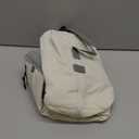 NATUYA Dog Sling Carrier for Small Dogs - Adjustable Padded Strap & Waterproof Lightweight Puppy Travel Bag with 3 Storage Pockets, White Grey