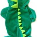 NACOCO Dog Dinosaur Design Costume Green Pet Clothes for Medium & Large Dog (Green, XXXL) (3X-Large (Pack of 1))