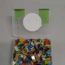 Lanyani 1050 Pieces Mixed Shapes Glass Mosaic Tiles for Crafts, Colorful Stained Glass Pieces for Mosaic Projects