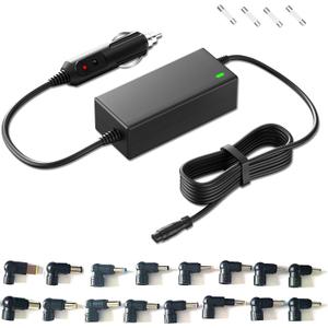 VHBW Universal Car Charger 12V-24V DC Adapter 45W/65W/90W for HP Dell Lenovo Acer Asus Toshiba Sony Samsung LG Monitor TV JBL Bose Speaker Laptop Power Supply