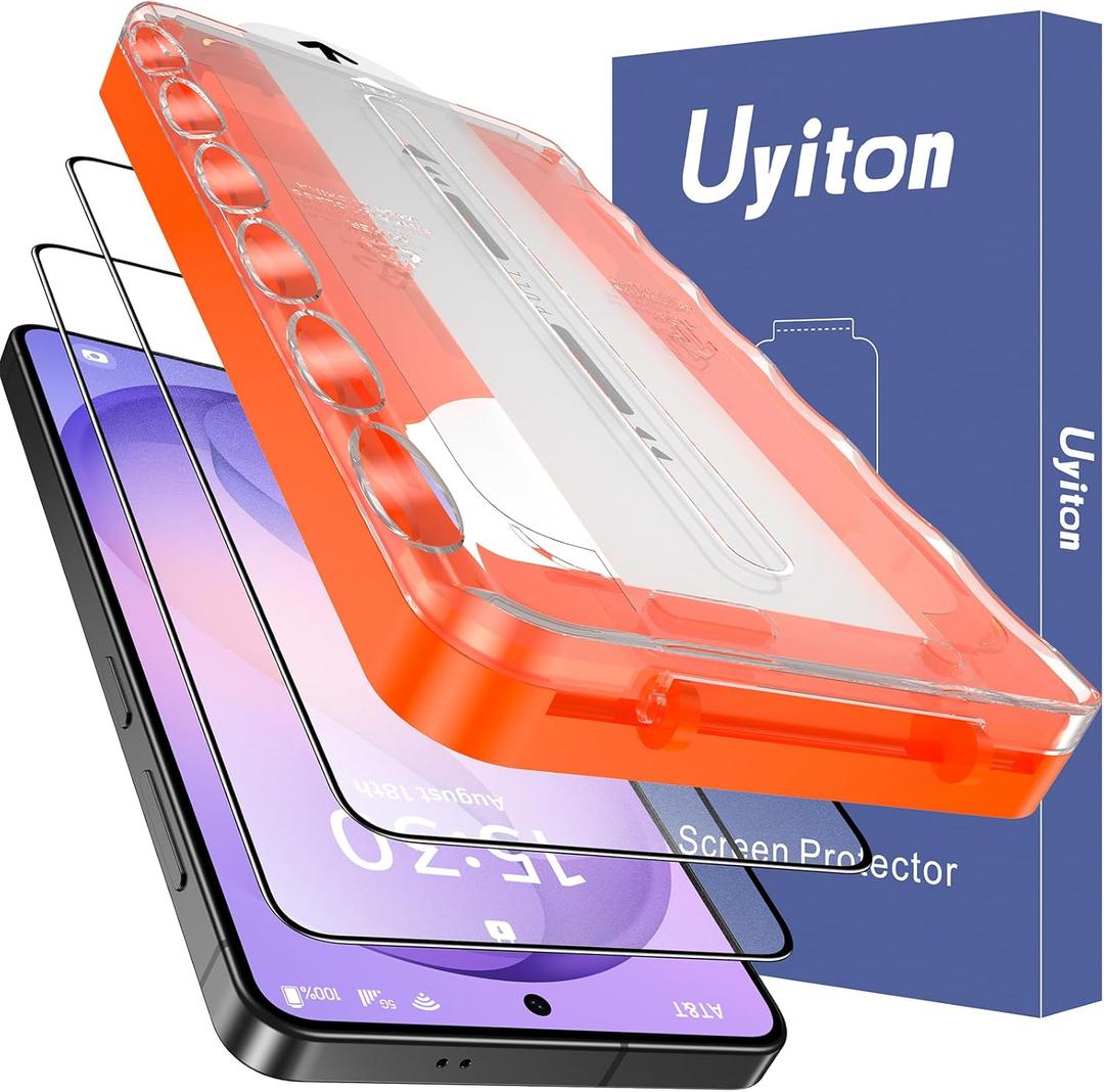 Uyiton Compatible with Samsung Galaxy S26 Ultra Matte Screen Protector, [Anti- Glare][Ultrasonic Fingerprint Support][9H Tempered Glass] Scratch-Resistant Bubble-Free, 2 Pack