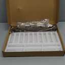 Mkono Plant Propagation Tubes, 3 Tiered Wall Hanging Terrarium with Wooden Stand Mini Test Tube Flower Vase Glass Planter Stations for Hydroponic Cutting Home Garden Office Decor Plant Lover Gift (Medium, Brown)