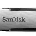 SANDISK 128GB Ultra Flair USB 3.0 Flash Drive, Black