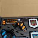 Squad Hero Rechargeable Laser Tag 360 Sensors + LCDs - Set of 4 - Easter Gift Ideas for Kids Teens and Adults Boys & Girls Family Fun - Cool Teenage Lazer Group Activity, Teen Gifts Ages 8+ Year Old