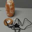 WBM LLC Himalayan Glow Natural Pink Salt Lamp, Crystal Salt Lamp Night Light with (ETL Certified) Brightness Control Dimmer Switch, Wooden Base & Salt Lamps Bulb | 6-8 LBS, Model Number: 1001