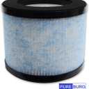 PUREBURG MA-01CW Replacement Filter Compatible with Miko Ibuki & Ibuki+ Air Purifier C102 Circular & MA-18 Air Purifier,2-Pack H13 HEPA Air Clean Dust