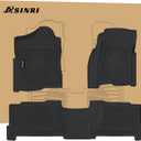 Floor Mats for 1999-2007 Chevy Silverado/GMC Sierra 1500/2500 HD Crew Cab3500HD 2001-2007(2007 Fit Classic Body Only),Suburban/Yukon XL/Escalade ESV (2nd Row Bench Seat Only) 2000-2006