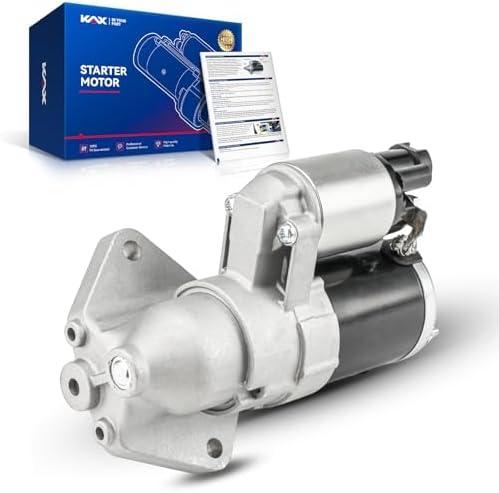 KAX Starter Replacement, New Starter for Acura for 2003-2006 MDX, (Mitsubishi Unit) 17868N 12V 1.6KW 19-Teeth CCW
