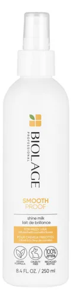 Biolage Smooth Shine Milk - Smoothing Hair Milk, Adds Shine, Reduces Frizz, Lightweight Hold, Vegan & Paraben-Free