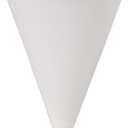 SOLO Cup Company Solo 4BR 200 Piece Cup Company Cone Water Cups, Cold, Paper, White, 4 oz. (1 Count (Pack of 1))