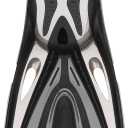 LUXPARD Diving Fins, Powerful Efficient Open Heel Scuba Diving Fins, Flippers for Snorkeling and Freediving with Adjustable Buckles (S/M | US Man 4.5-8.5 | Woman 5.5-9.5 | EU 38-42)