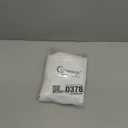 Chyhomenyc Light Filtering Short Curtains 24 Inch Length, Small Kitchen Window Curtains over Sink, Half Window Cafe Curtain Tier for Bathroom Basement Cabinet Camper, 2 PCS, Each 30"Wx24"L, Pure White