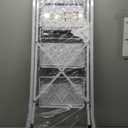 HBTower Step Ladder Folding Step Stool for Adults with Anti-Slip Pedal,330 lbs Capacity for Kitchen, Home,White