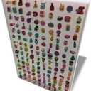 Wall Hanging Acrylic Showcase for Collectibles 150 Openings Compatible with Hatchimals, Mini Figures, Thimbles