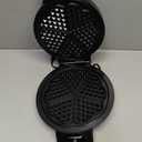 Mueller Heart 5 Waffle Maker, Waffle Iron, Adjustable Browning Control & Nonstick, Cool Touch Handle, Easy to Clean, Small Kitchen Appliances