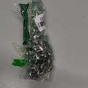 Dog Chain Collar Walking Metal Collar with Design Secure Buckle Cuban Link Strong Heavy Duty Chew Proof for Small Dogs(19MM, 12")