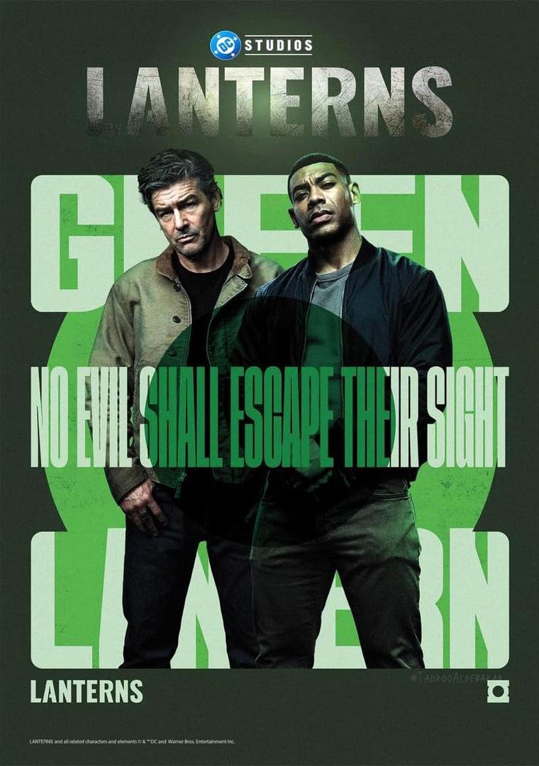 John Stewart Lanterns Poster