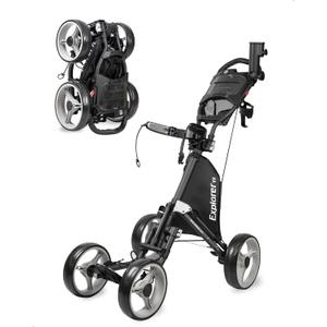 CaddytekCaddyTek Superlite 4 Wheel Golf Push Cart, Explorer Version 8 -, One Size