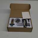 Keyless Entry Door Lock - Door Locks with Keypads, Deadbolt Lock Keypad Door Knob, Stainless Steel (Pass Code or Key) 100% Mechanical, No Electronic Gray