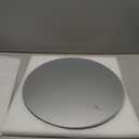 Amyhill 8 Pcs Round Mirrors Centerpieces Acrylic Mirror Tray, 14 Inch