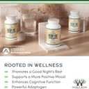 Double Wood Supplements Ashwagandha KSM 66 Organic and Clinically Studied Extract (600mg Per Serving, 120 Capsules, 60 Servings) Adaptogen Cortisol Manager for Women and Men, BBD 08/2028